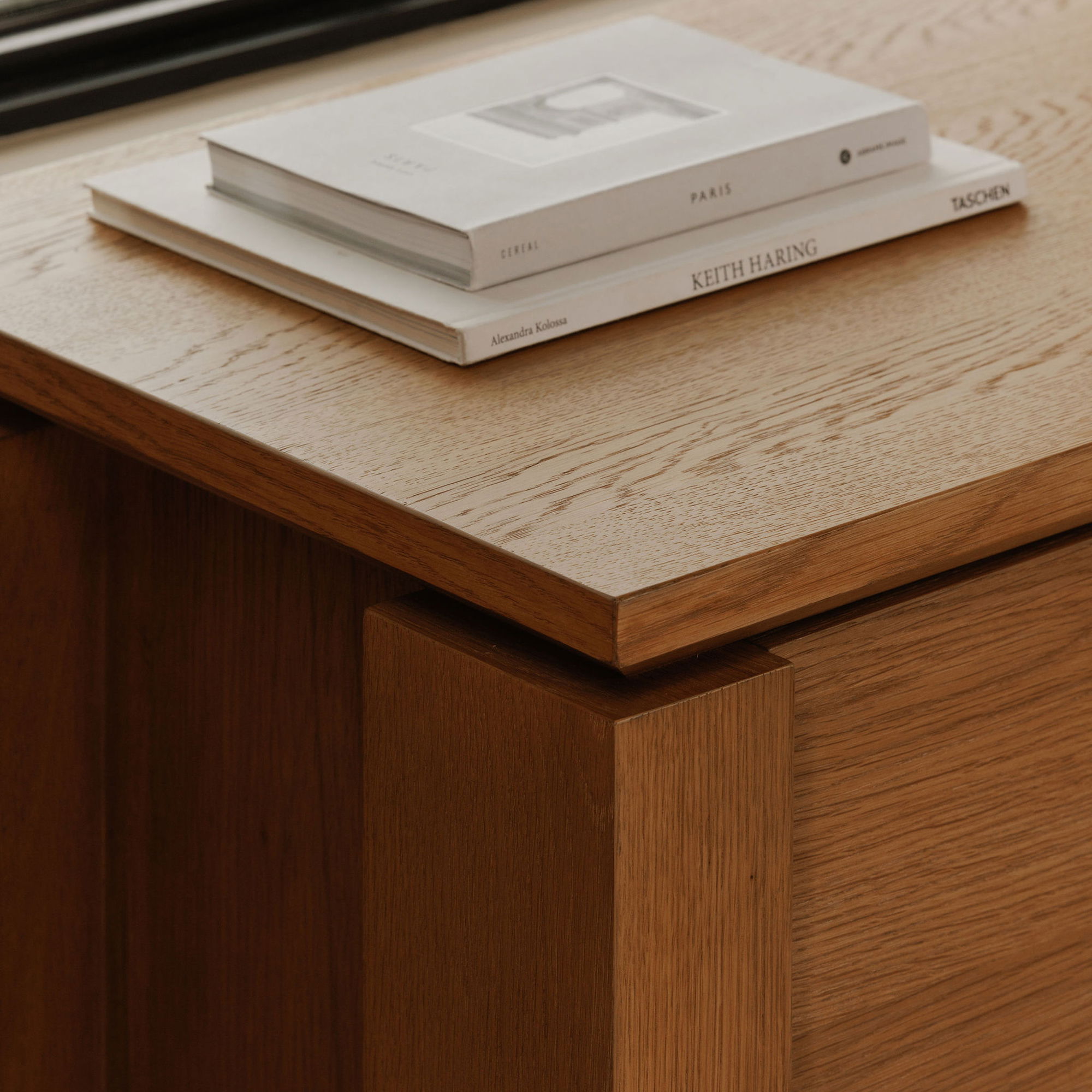 Brook Chest Country Oak, Dresser by Moe's Home, 34" width x 30" height x 18" depth View 6