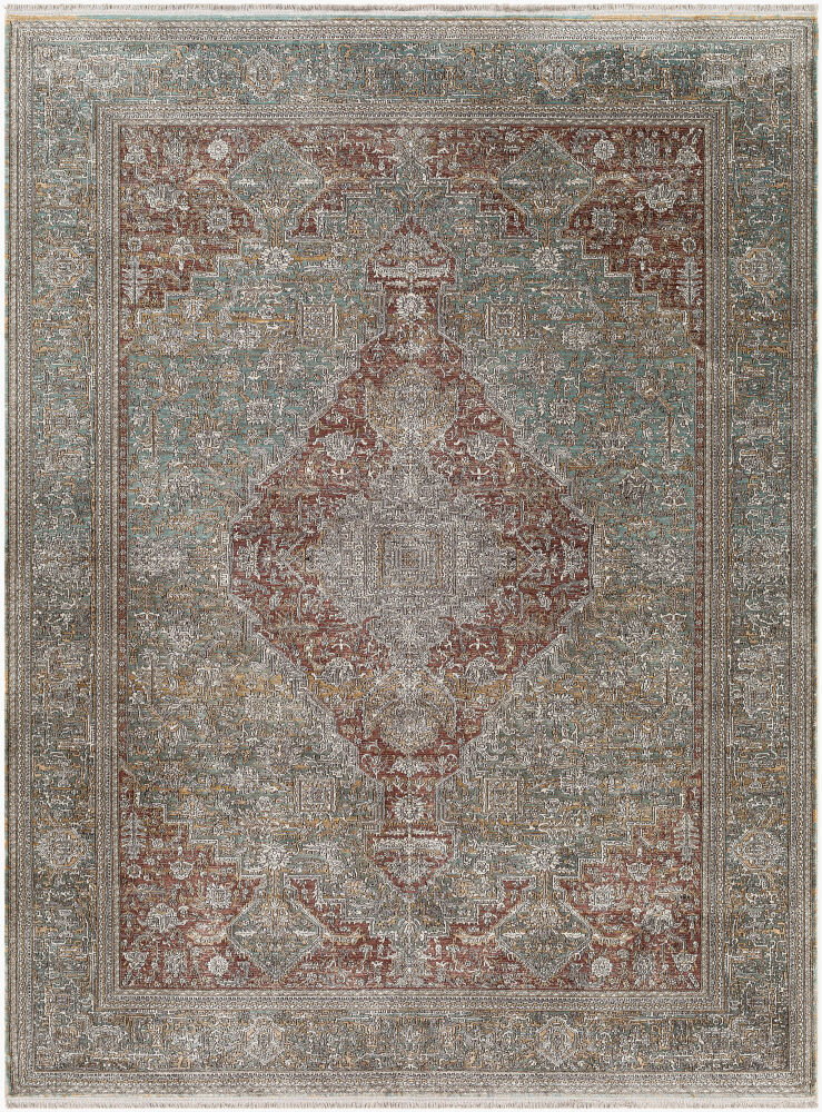Eclipse Machine Woven Rug, by Surya, 3'3.37" length x 1'11.62" width