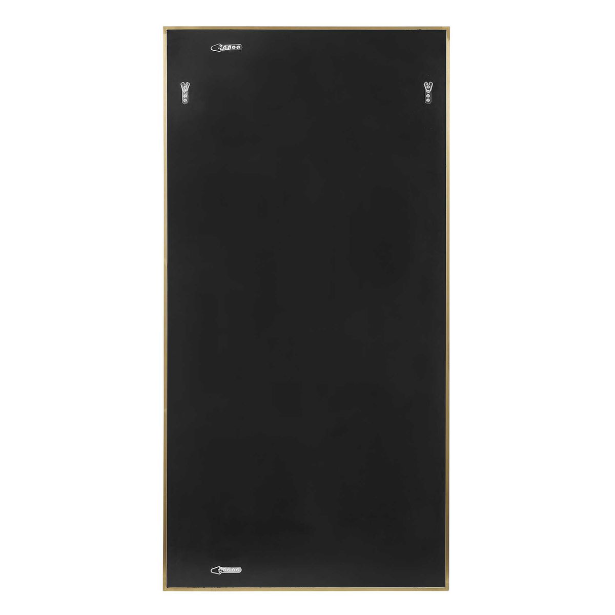 Wrenton Brass Rectangular Mirror, by Uttermost, 30" width x 60" height x 1.5" depth View 7