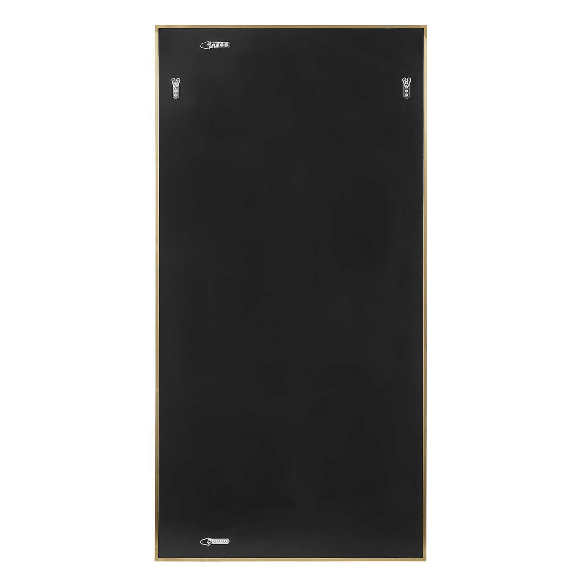 Wrenton Brass Rectangular Mirror, by Uttermost, 30" width x 60" height x 1.5" depth View 7