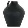 Lyra Vase Black Terracotta, by Moe's Home, 9.5" width x 13" height x 9.5" depth thumbnail 4