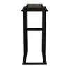 Soma Black Accent Table, Side & End Table by Uttermost, 18.1" width x 25.5" height x 11" depth thumbnail 5