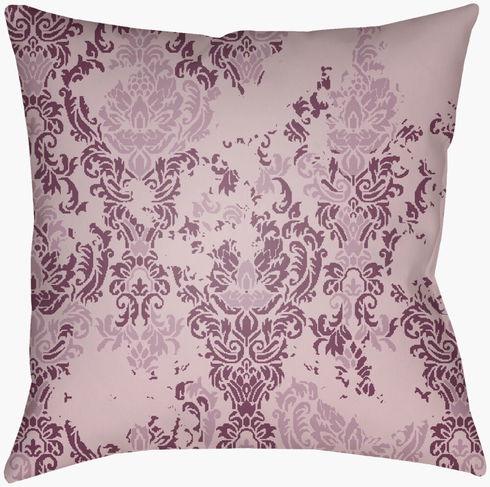 Moody Damask Accent Pillow