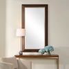 Matheson Rectangular Walnut Mirror thumbnail 1