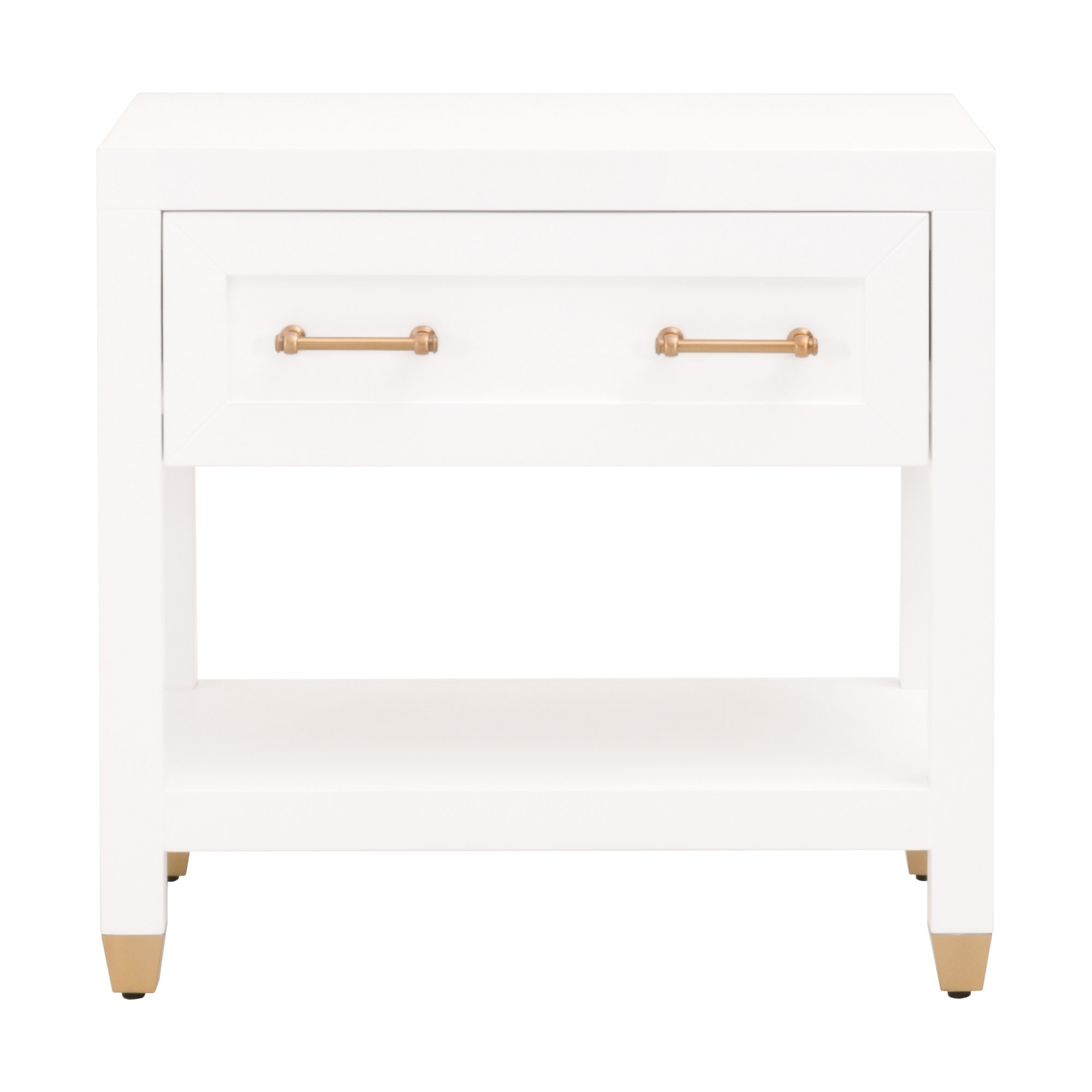 Stella 1-Drawer Nightstand, by Essentials for Living, 28" width x 27" height x 17.75" depth View 1