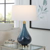 Riviera Art Glass Table Lamp thumbnail 1