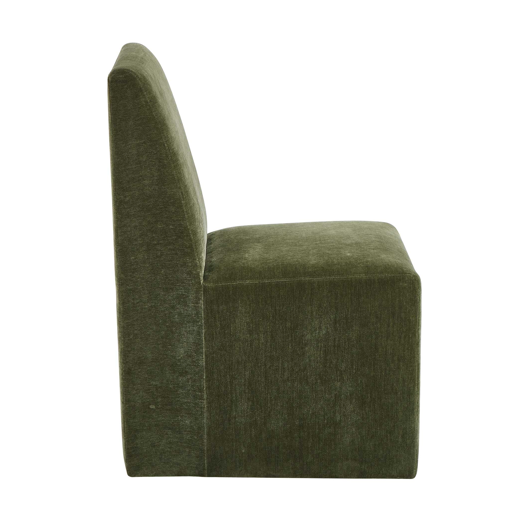 Moro Armless Moss Dining Chair large image 
