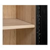 Charlotte Tall Cabinet Black, Cabinets & Sideboard by Moe's Home, 40" width x 80" height x 18.85" depth thumbnail 11