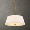 Andalucia 4 Light Drum Pendant, by Uttermost, 32.5" height x 24" diameter thumbnail 2