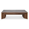 Vail Gray Elm Coffee Table, Furniture by Uttermost, 60" width x 16" height x 40" depth thumbnail 1