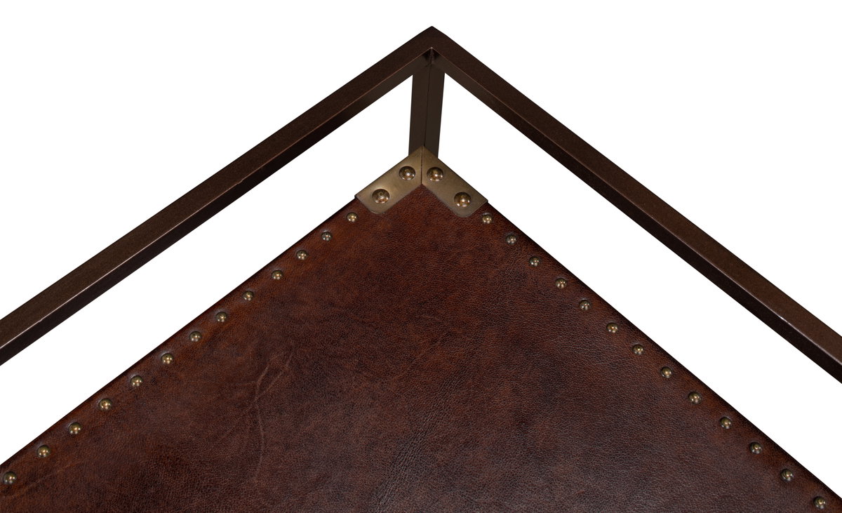 Trolley Side Table, by Sarreid, 1'2" length x 1'6" width x 2'1" height View 7
