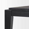 Teva Black Wood Rectangular 92' Dining Table thumbnail 9