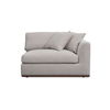 Rue Right Arm Facing Chair Flecked Grey, Sectional Sofa by Moe's Home, 47.6" width x 23.6" height x 41" depth thumbnail 4