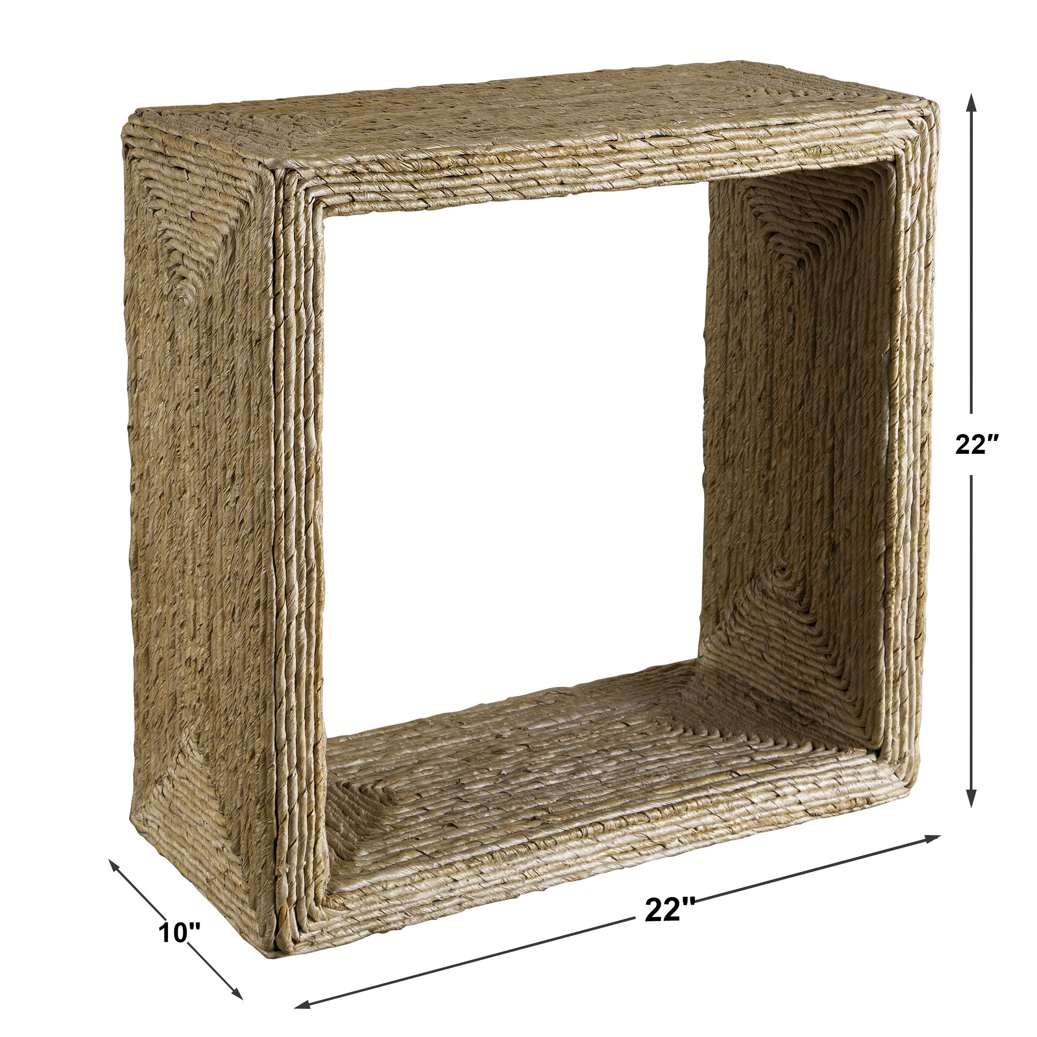 Rora Woven Accent Table large image 