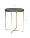Taja Round Accent Table, Side & End Table by Uttermost, 20" width x 24" height x 20" depth thumbnail 3