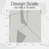 Abstract Geo Fog & Silver Wallpaper, by York Wall, 26'10.8" length x 2'3" width x 0.02" depth thumbnail 8