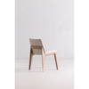 Deco Oak Dining Chair Cream White Pvc - Set Of Two, by Moe's Home, 21.25" width x 31.1" height x 21.25" depth thumbnail 9
