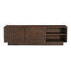 Easton Media Cabinet Brown thumbnail 0