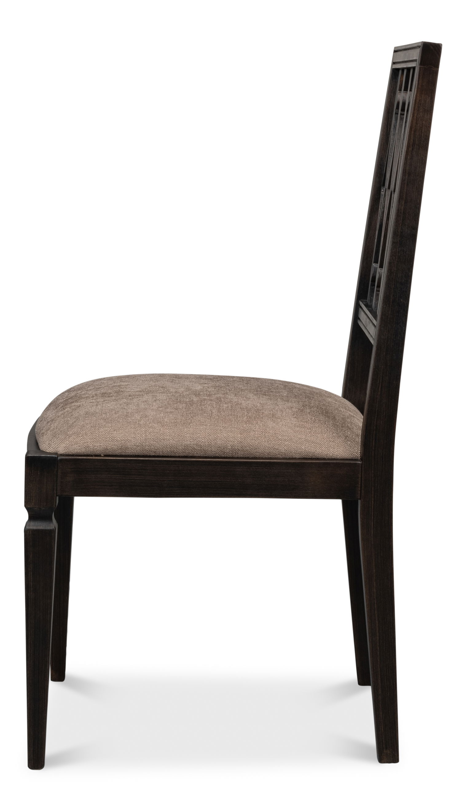 Diamond Side Chair  Nero  Mushroom large image 