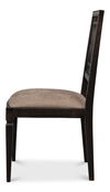 Diamond Side Chair  Nero  Mushroom thumbnail 5
