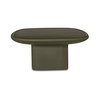 Manon Outdoor Coffee Table Deep Green, Outdoor Table by Moe's Home, 2'11" width x 1'3.5" height x 2'11" depth thumbnail 1