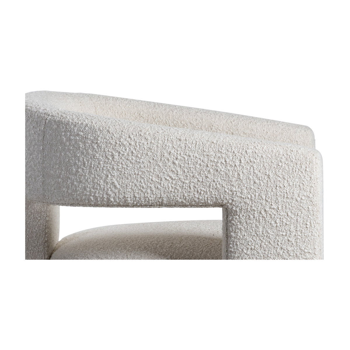 Elo Chair White, Accent Chair by Moe's Home, 29" width x 32" height x 28" depth View 7