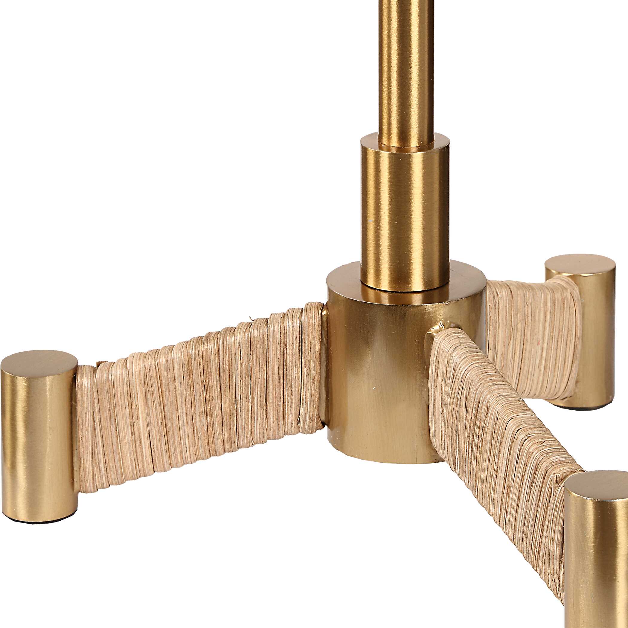 Lautoka Brass Buffet Lamp, by Uttermost, 10" width x 36" height x 10" depth View 8