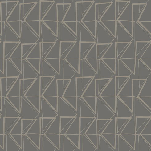 Love Triangles Grey Metallic Peel & Stick Wallpaper