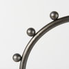 Elio  Large Studded Hoop Object, Decorative Object by Mercana, 8.27" length x 2.95" width x 14.96" height thumbnail 6