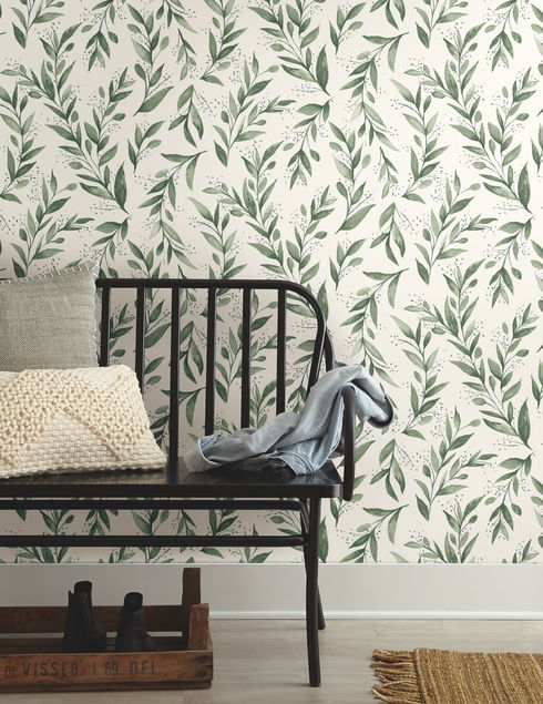 Magnolia Home Olive Branch Olive Grove Peel & Stick Wallpaper