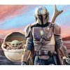 The Mandalorian Tapestry, by York Wall, 5' length x 4'4" width x 0.02" depth thumbnail