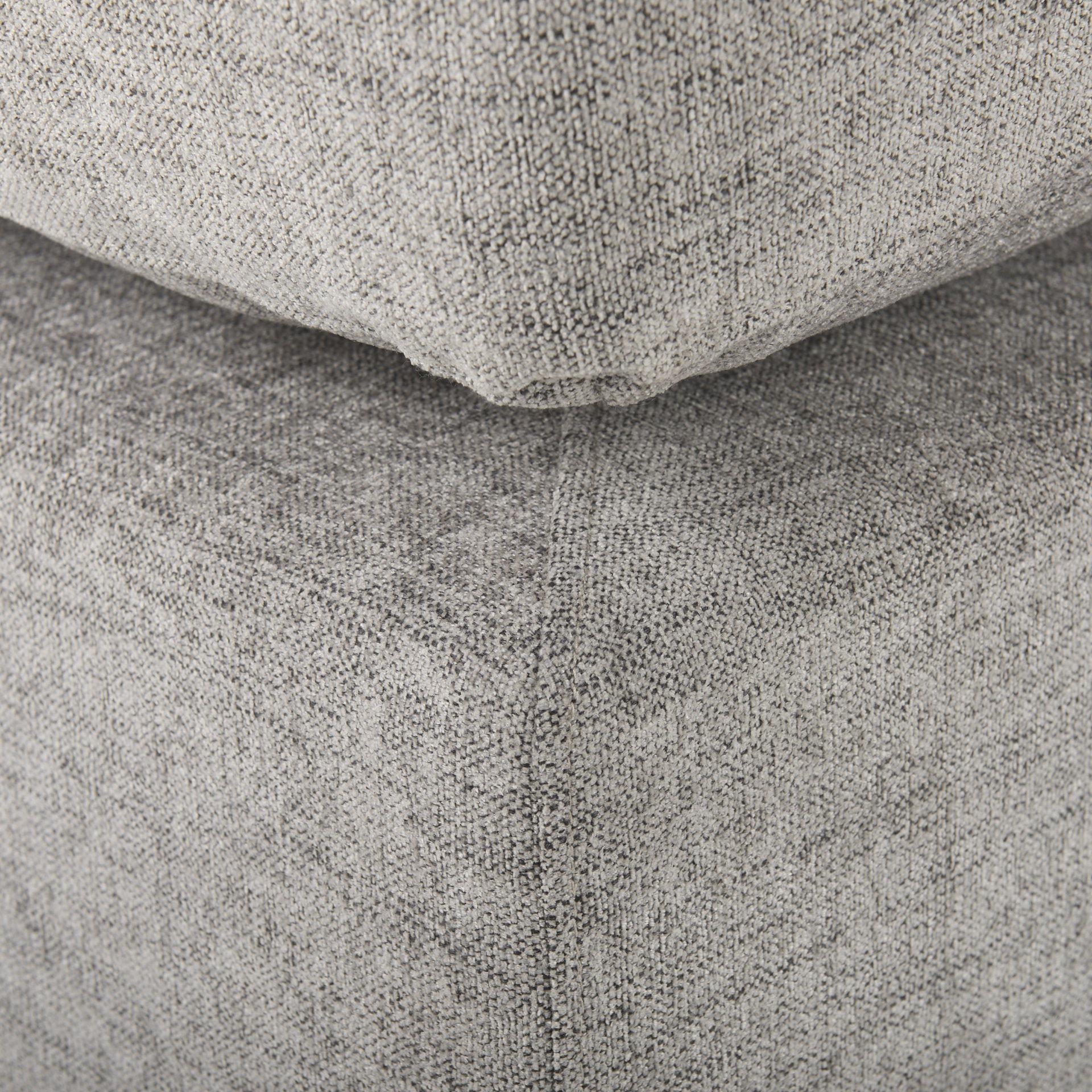 Valence  Medium Gray Full Size Ottoman Sectional Piece, Sectional Sofa by Mercana, 38.58" length x 38.58" width x 17.72" height View 9