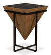 Hardy Inverted Obelisk Table, Side & End Table by Sarreid, 18" length x 18" width x 25" height thumbnail 9