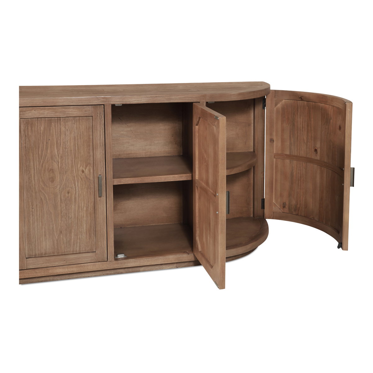 Nicola Sideboard Natural, Cabinets & Sideboard by Moe's Home, 71" width x 35" height x 17.7" depth View 9
