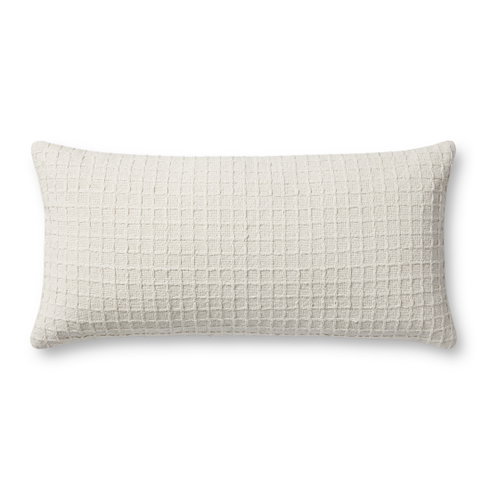 Jean Stoffer x Loloi Ivory Pillow