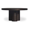 Logan Outdoor Coffee Table Black, by Moe's Home, 35" width x 16" height x 35" depth thumbnail 1