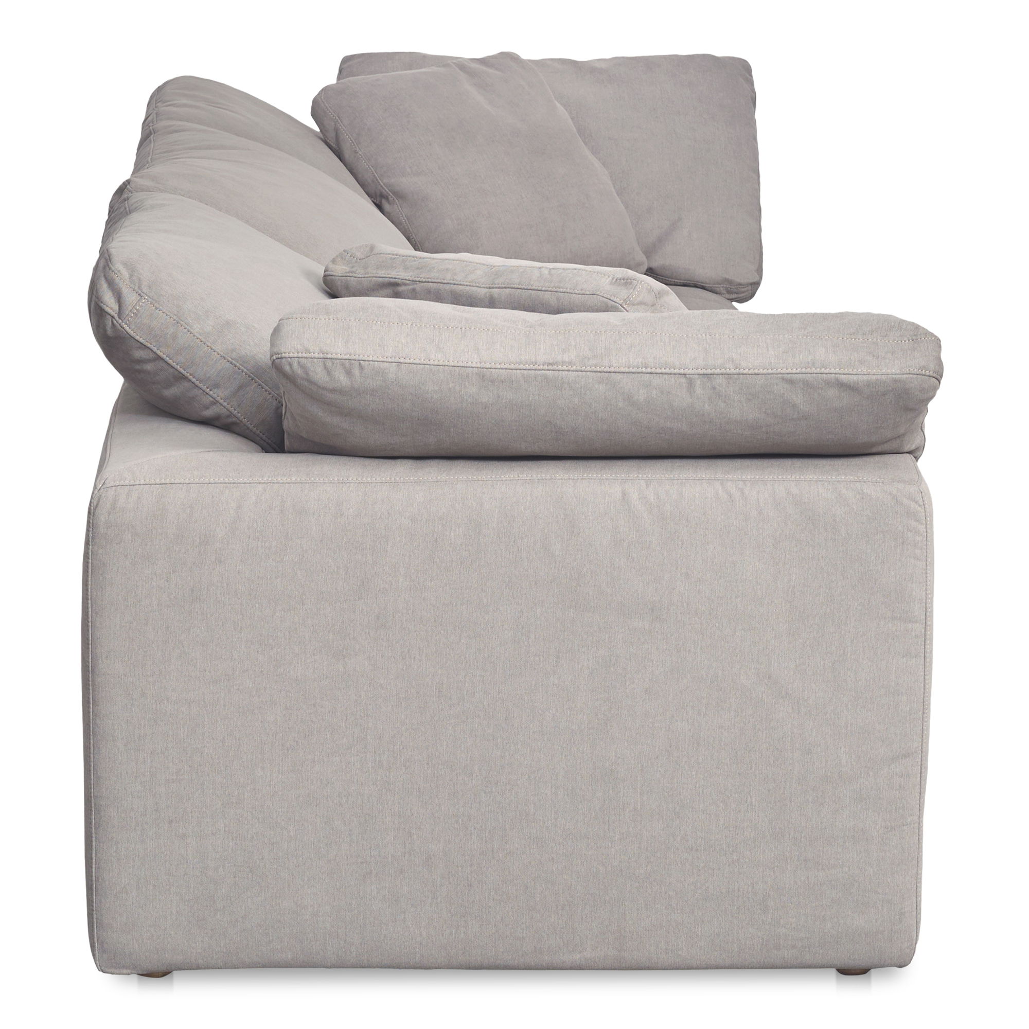 Clay Modular Sofa Light Grey large image 