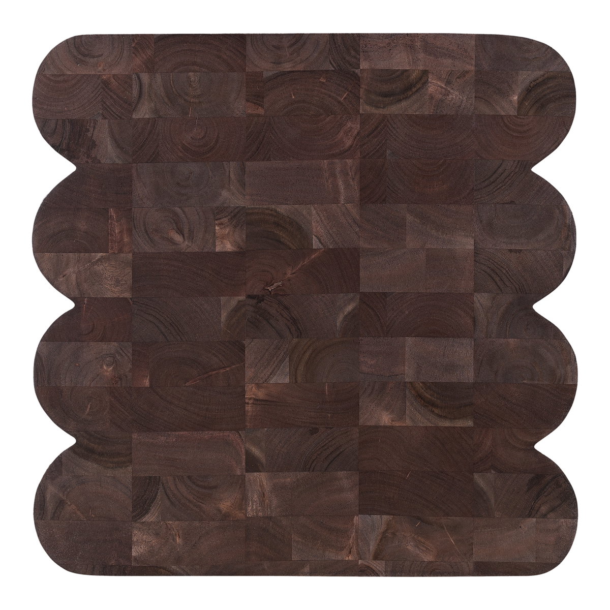 Punyo Punyo Accent Table Espresso Brown, Side & End Table by Moe's Home, 18" width x 18" height x 18" depth View 4