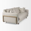 Roy I 84' Beige Upholstered Three Seater Sofa, Sofas & Sectional by Mercana, 84" length x 43" width x 37.25" height thumbnail 8