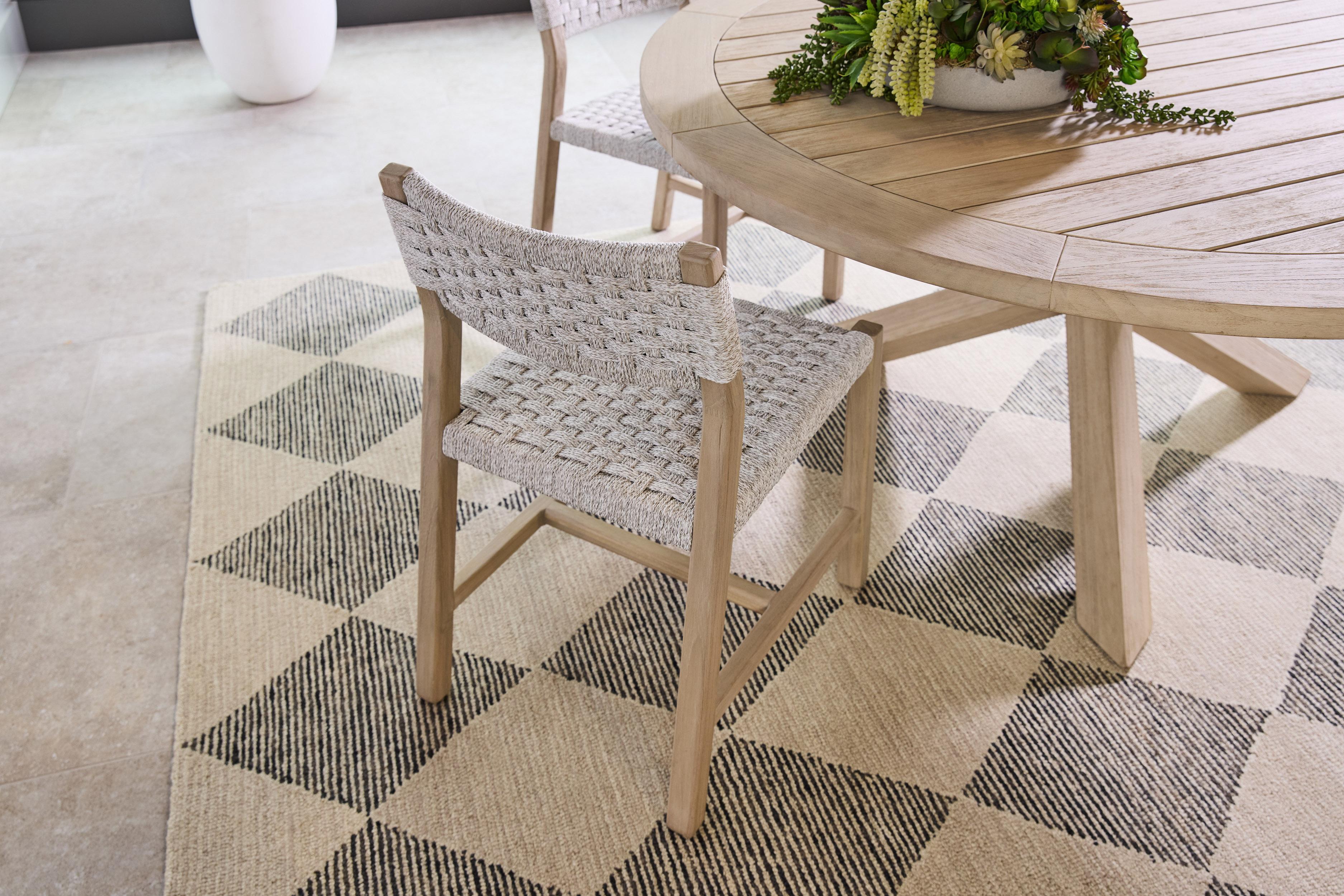 Kitts Indoor/Outdoor Dining Chair, Set of 2, by Essentials for Living, 18.5" width x 32.25" height x 22.5" depth View 13