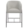 Jacobsen Gray 27' Counter Stool, Counter & Bar Stool by Uttermost, 23" width x 38.5" height x 23" depth thumbnail 1