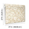 Camille Blossom Ochre Wallpaper thumbnail 4