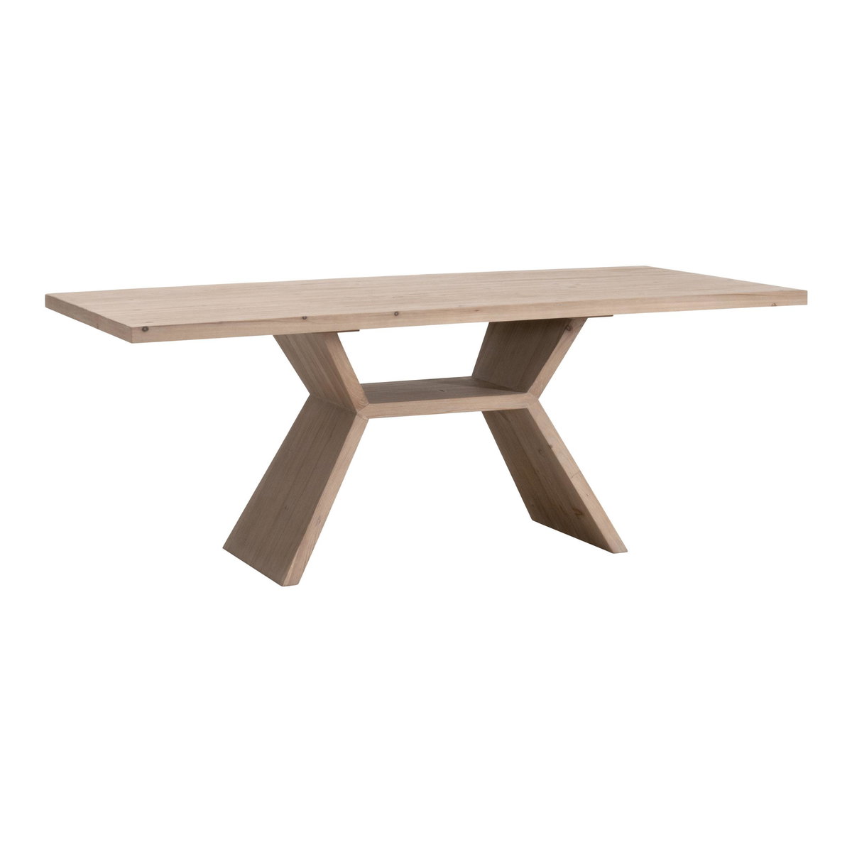 Bridge Dining Table, by Essentials for Living, 78.75" width x 30.25" height x 39.5" depth View 2