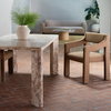 Segment Dining Table Panther Stone Beige, by Moe's Home, 72" width x 30" height x 39" depth thumbnail 10