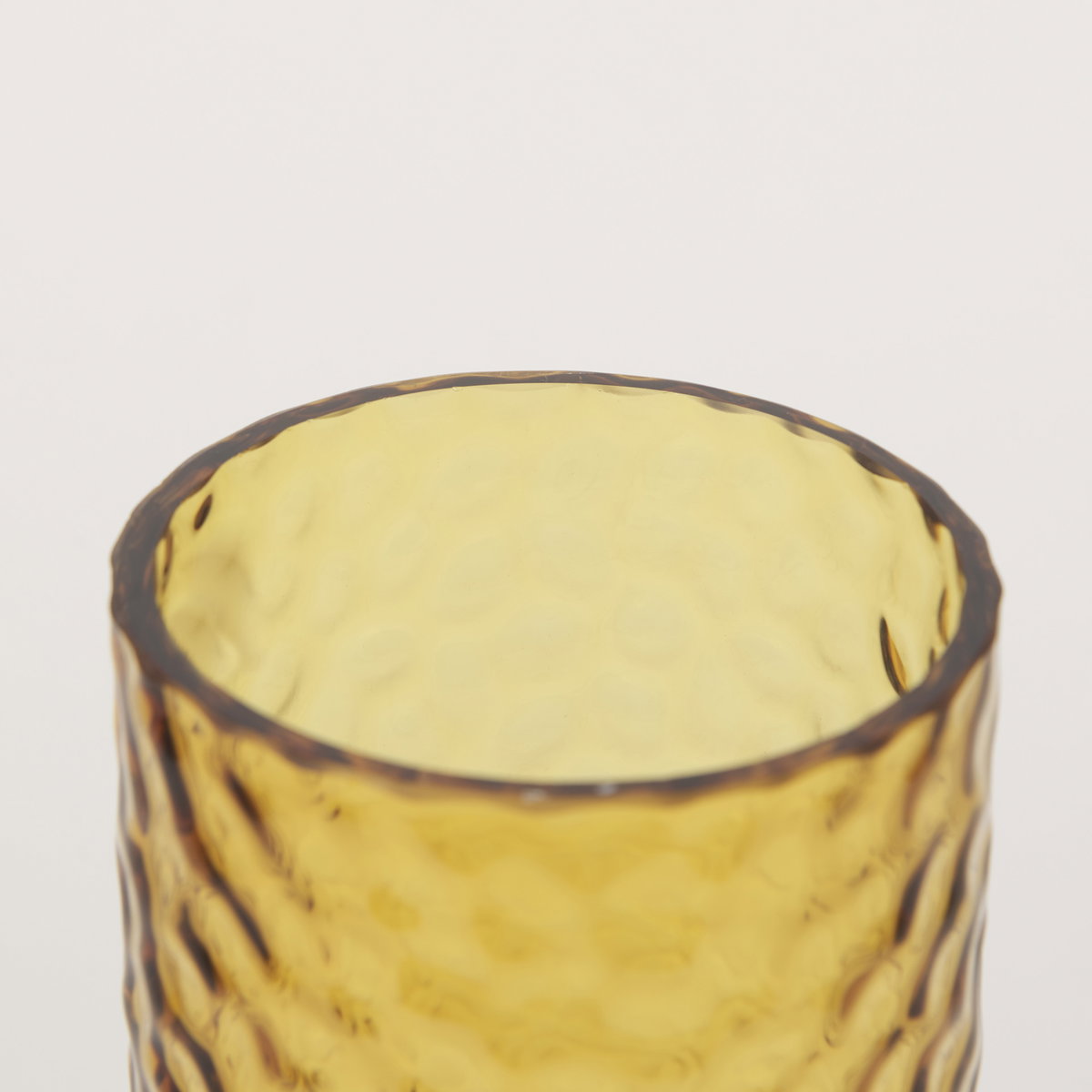 Jolene 11.8' Amber Waterglass Glass Vase, by Mercana, 9.84" length x 9.84" width x 11.81" height View 7
