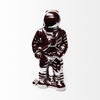 Aldrin 4L x 4W Bronze Electroplated Astronaut, Decorative Object by Mercana, 3.94" length x 3.54" width x 10.04" height thumbnail 3