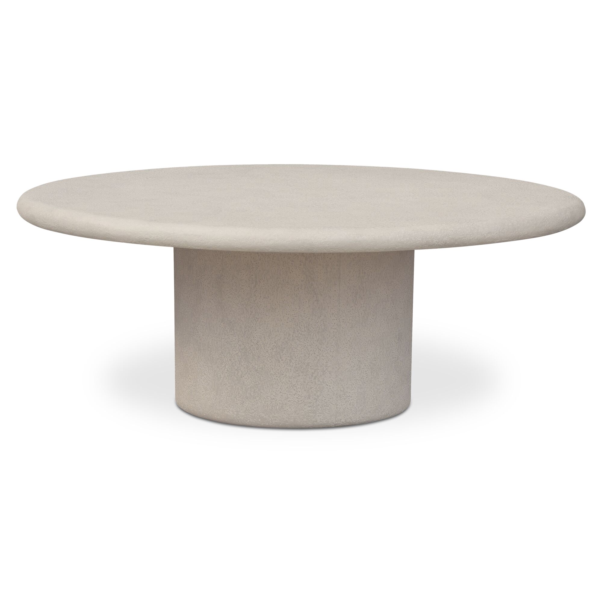 Frida Outdoor Dining Table Cream, Outdoor Table by Moe's Home, 6'6" width x 2'6" height x 4' depth View 1