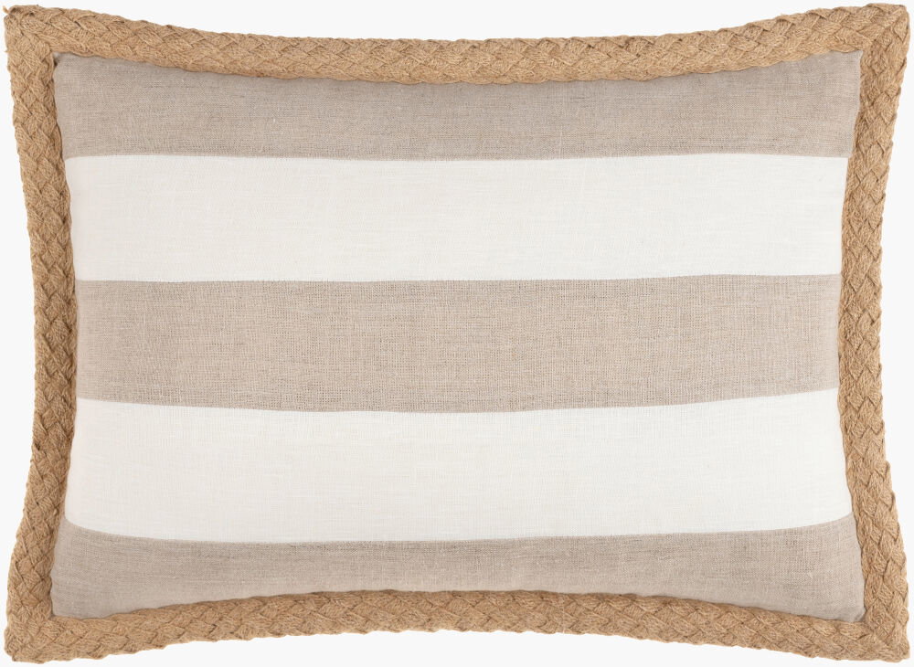 Warrick Lumbar Pillow, Decorative Pillow by Surya, 13" length x 20" width