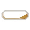 Facet Console-Gold Leaf, Console Table by Global Views, 90" width x 36" height x 22" depth thumbnail 1