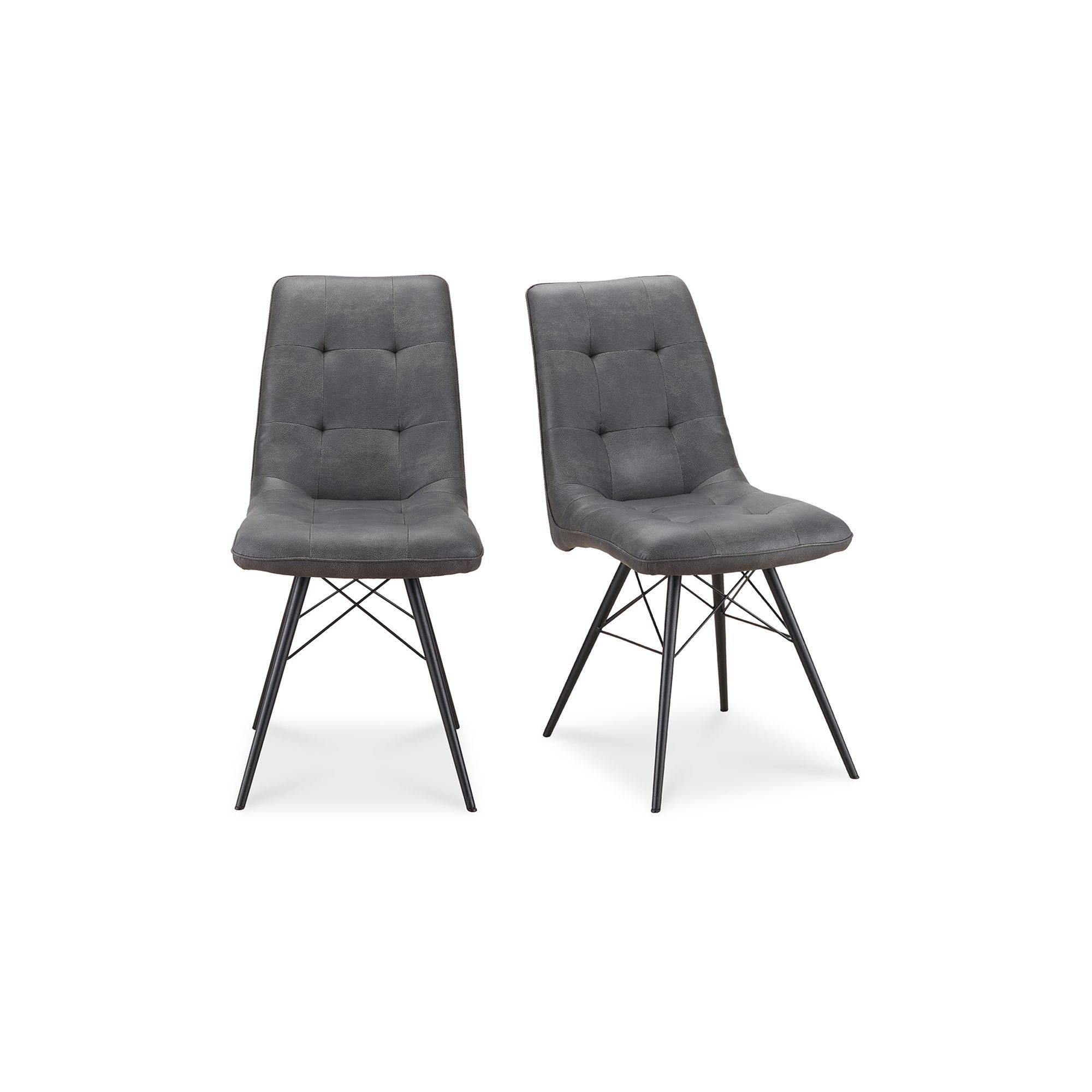 Morrison Side Chair Grey- Set Of Two large image 